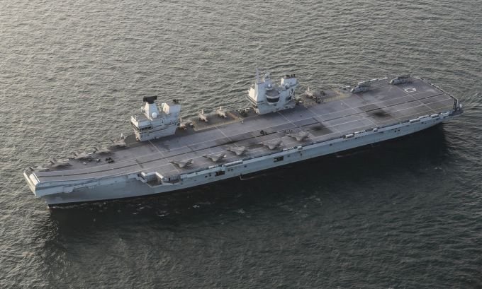 Chinese newspapers despise British and Indian aircraft carriers 2