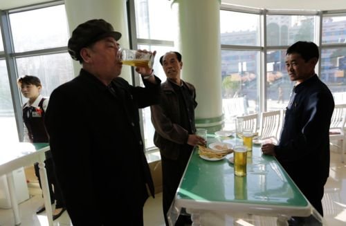 Inside a bar in North Korea – the most mysterious country in the world