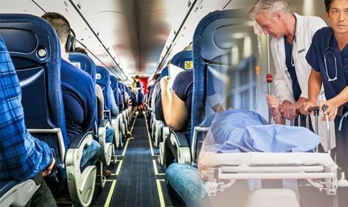 What happens next if a passenger dies on the plane