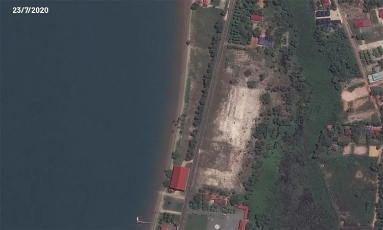 New construction causes skepticism at the Cambodian naval base 5