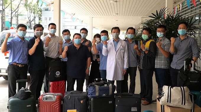 Cho Ray elite team supports Kien Giang to stop the epidemic 7