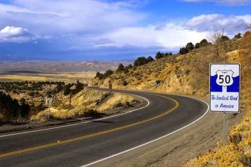 America's loneliest highway 1