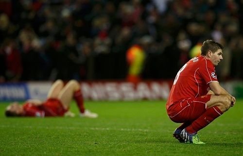 Liverpool bowed out of the Champions League 0