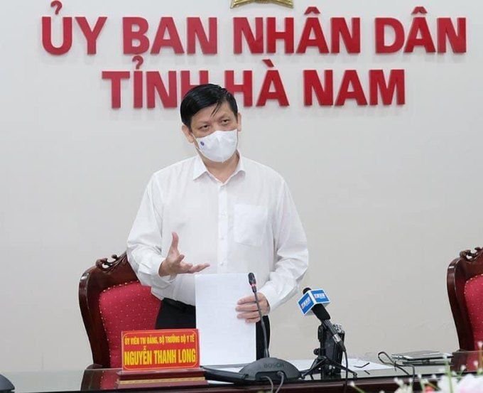 Minister of Health: 'Covid-19 infection rate in Ha Nam is fast' 12