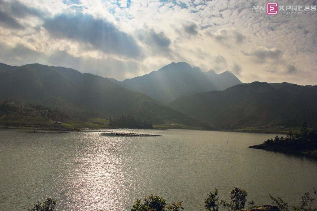 The highest artificial lake in Vietnam